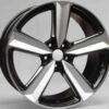 18x8.0 Inch Alloy Wheels 5 Holes Car Rim PCD 5x112, RF-FBX057-8-FG81
