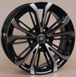 16x6.5 Inch Alloy Wheels 5 Holes Car Rim PCD 5x114.3, RF-FBX101-6-MT6