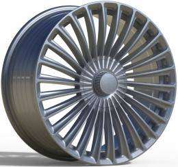 19x9.5 Inch Alloy Wheels 5 Holes Car Rim PCD 5x112, RF-FBX202-9-SG65