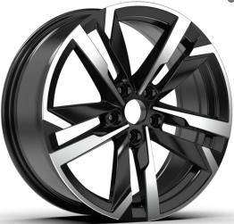 18x7.5 Inch Alloy Wheels 5 Holes Car Rim PCD 5x112, RF-FBX254-8-KZ43