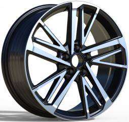 17x7.0 Inch Alloy Wheels 5 Holes Car Rim PCD 5x114.3, RF-FBX255-7-LQ54