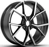 19x8.0 Inch Alloy Wheels 5 Holes Car Rim PCD 5x112, RF-FBX256-9-QC81