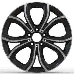 18x8.0 Inch Alloy Wheels 5 Holes Car Rim PCD 5x112, RF-FBX271-8-VL81