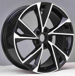18x8.0 Inch Alloy Wheels 5 Holes Car Rim PCD 5x114.3, RF-Flow-Form-FBX008-8-WB97