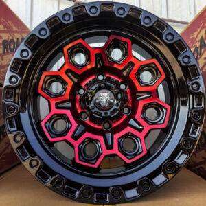 18x9.0 Inch Alloy Wheels 5 Holes Car Rim PCD 5x127, RF-JT178-8-LX19