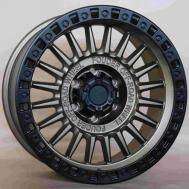 17x9.0 Inch Alloy Wheels 6 Holes Car Rim PCD 6x139.7, RF-JT222-7-VX99