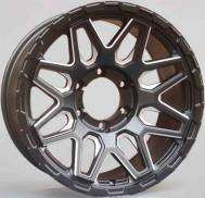 17x9.0 Inch Alloy Wheels 6 Holes Car Rim PCD 6x139.7, RF-JT257-7-QD62