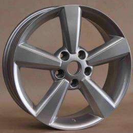 17x6.5 Inch Alloy Wheels 5 Holes Car Rim PCD 5x114.3, RF-R715-QN67