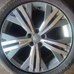 17x6.5 Inch Alloy Wheels 5 Holes Car Rim PCD 5x100, RF-R752-AP61