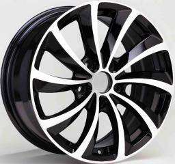 16x6.5 Inch Alloy Wheels 4 Holes Car Rim PCD 4x100, RF-RFW003-6-AJ77