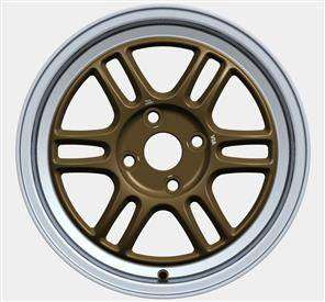 15x8.0 Inch Alloy Wheels 4 Holes Car Rim PCD 4x100, SAL-0666042315800206B5-MR24