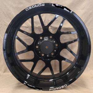 20x10.0 Inch Alloy Wheels 6 Holes Car Rim PCD 6x139.7, SAL-098X13142010000104-GC72