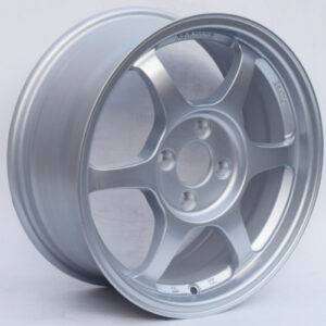 15x6.5 Inch Alloy Wheels 4 Holes Car Rim PCD 4x100, SAL-0996052X15650501B5-AG70