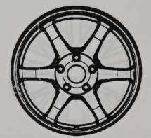 18x8.0 Inch Alloy Wheels 5 Holes Car Rim PCD 5x114.3, SAL-111009291880010105-GO75