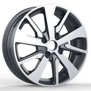 16x6.0 Inch Alloy Wheels 4 Holes Car Rim PCD 4x114.3, SAL-555112031660000304-GM14