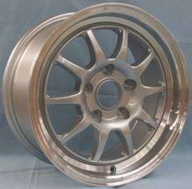 15x6.5 Inch Alloy Wheels 8 Holes Car Rim PCD 8x100/114.3, SAL-555205531565080604-BK87