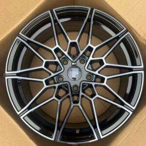 18x8.0 Inch Alloy Wheels 5 Holes Car Rim PCD 5x112, SAL-6661304X1880010304-ED43