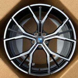 18x8.0 Inch Alloy Wheels 5 Holes Car Rim PCD 5x112, SAL-6665327X1880010304-SM49