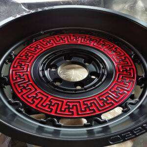 20x10.0 Inch Alloy Wheels 6 Holes Car Rim PCD 6x139.7, SAL-666X179620100173M1-BS43