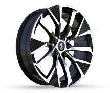 18x8.0 Inch Alloy Wheels 5 Holes Car Rim PCD 5x114.3, SHX-DF011188003M3056-KW39