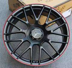 19x9.5 Inch Alloy Wheels 5 Holes Car Rim PCD 5x112, SHX-DQ023199502U3212-BU81