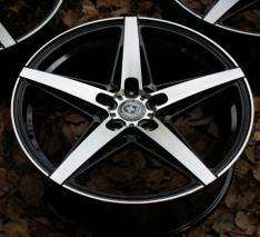 18x8.0 Inch Alloy Wheels 5 Holes Car Rim PCD 5x108, SHX-F025188006M-WX83
