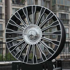 17x7.5 Inch Alloy Wheels 5 Holes Car Rim PCD 5x112, SHX-F116177505M3058-EY50