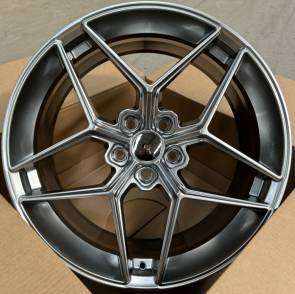 18x8.0 Inch Alloy Wheels 5 Holes Car Rim PCD 5x114.3, SHX-XL8122188008S3216-TO93