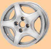 14x6.0 Inch Alloy Wheels 4 Holes Car Rim PCD 4x100, XX-XX004-XT15