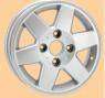 15x6.0 Inch Alloy Wheels 4 Holes Car Rim PCD 4x114.3, XX-XX013-DG66