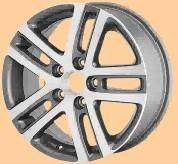 15x6.0 Inch Alloy Wheels 5 Holes Car Rim PCD 5x112, XX-XX047-NH43