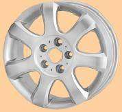 16x6.5 Inch Alloy Wheels 5 Holes Car Rim PCD 5x115, XX-XX051-BK27