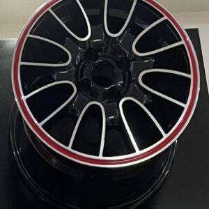 17x7.5 Inch Alloy Wheels 5 Holes Car Rim PCD 5x114.3, XX-XX195-DC15