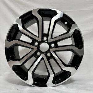 17x6.5 Inch Alloy Wheels 5 Holes Car Rim PCD 5x114.3, XX-XXX024-MW56