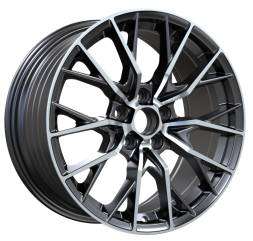 17x8.0 Inch Alloy Wheels 5 Holes Car Rim PCD 5x114.3, XY-YZ8045178001B-HX3