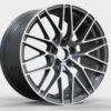 18x8.5 Inch Alloy Wheels 5 Holes Car Rim PCD 5x112, XY-YZ917188502MB+X-PE39