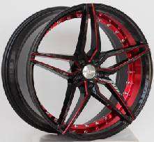 22x10.5 Inch Alloy Wheels 5 Holes Car Rim PCD 5x114.3, YL-21201-13-GL34