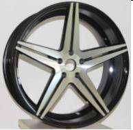 22x9.5 Inch Alloy Wheels 5 Holes Car Rim PCD 5x114.3, YL-21357-12-DR95