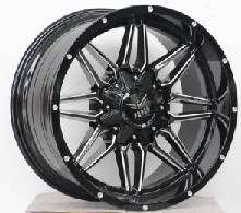 20x10 Inch Alloy Wheels 6 Holes Car Rim PCD 6x139.7, YL-21954-3-PV43