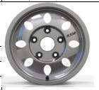 15x6 Inch Alloy Wheels 5 Holes Car Rim PCD 5x120, YL-21959-1-VC85