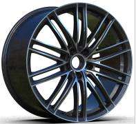 22x10 Inch Alloy Wheels 5 Holes Car Rim PCD 5x130, YL-221004-4-SQ40