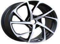 20x7.5 Inch Alloy Wheels 4 Holes Car Rim PCD 4x100, YL-22508-1-QG2