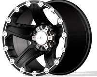 17x9 Inch Alloy Wheels 6 Holes Car Rim PCD 6x139.7, YL-22517-2-ON73