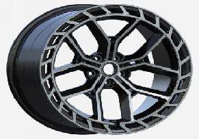 22x10 Inch Alloy Wheels 5 Holes Car Rim PCD 5x120, YL-231134-6-BN75