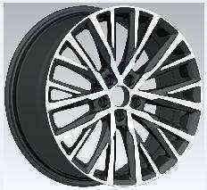 18x8 Inch Alloy Wheels 5 Holes Car Rim PCD 5x108, YL-23341-76-NL80