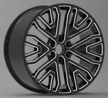 22x9 Inch Alloy Wheels 6 Holes Car Rim PCD 6x139.7, YL-23459-11-GC92