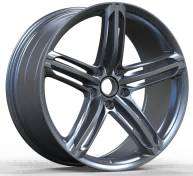 22x9.5 Inch Alloy Wheels 5 Holes Car Rim PCD 5x130, YL-23591-1-KW88