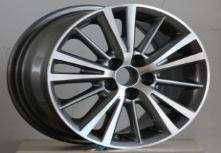 15x6 Inch Alloy Wheels 5 Holes Car Rim PCD 5x100, YL-23724-1-DR73