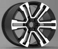 24x10 Inch Alloy Wheels 6 Holes Car Rim PCD 6x139.7, YL-23748-4-FL4