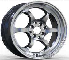 16x7 Inch Alloy Wheels 4 Holes Car Rim PCD 4x100, YL-23865-1-XM5